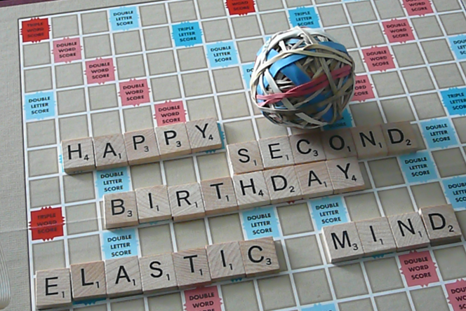 It's Elastic Mind's 2nd birthday!